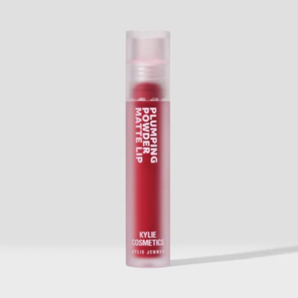 Kylie Cosmetics Plumping Powder Matte Lip in Craving Cherry
